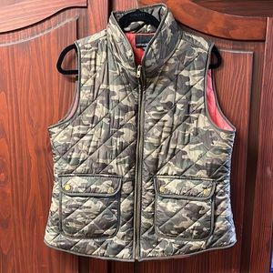 Cynthia Rowley women’s XL camo vest